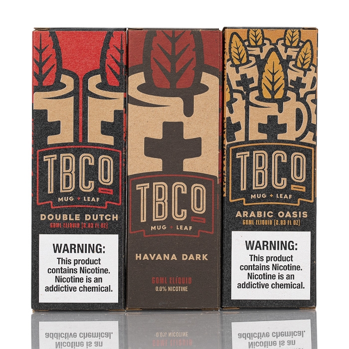TBCO Mug + Leaf COMBO Pack - 3 Flavors - 180mL