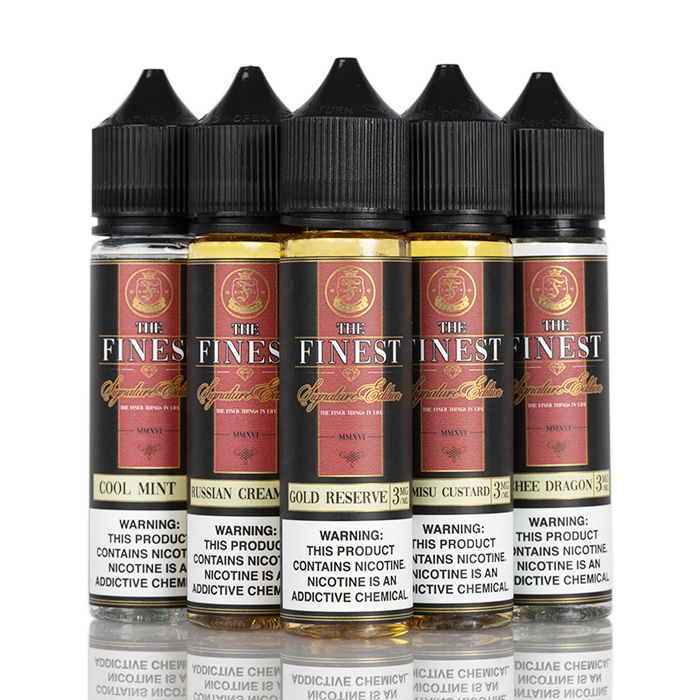 The Finest E-Liquid Signature Edition COMBO Pack - 5 Flavors - 600mL
