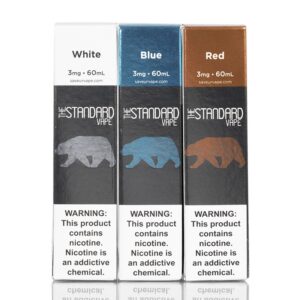 The Standard Vape E-Liquid COMBO Pack - 3 Flavors - 180mL