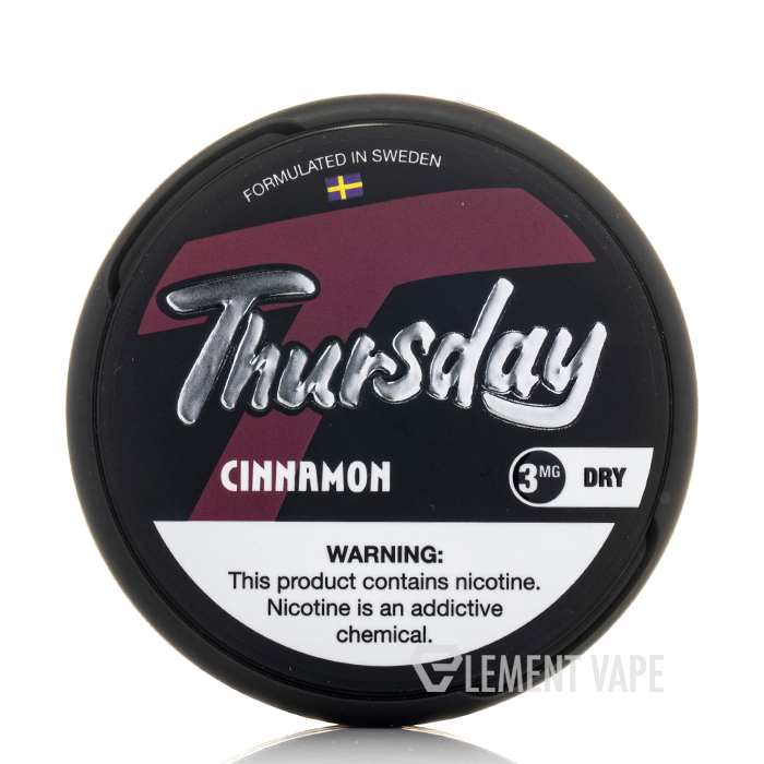 Thursday Dry Nicotine Pouches - Cinnamon