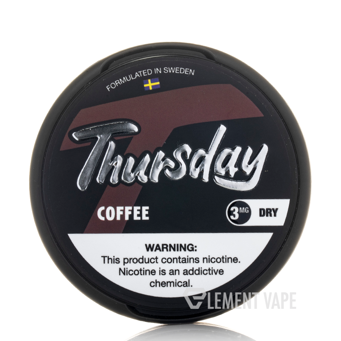 Thursday Dry Nicotine Pouches - Coffee
