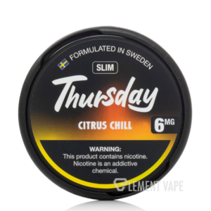 Thursday Nicotine Pouches - Citrus Chill