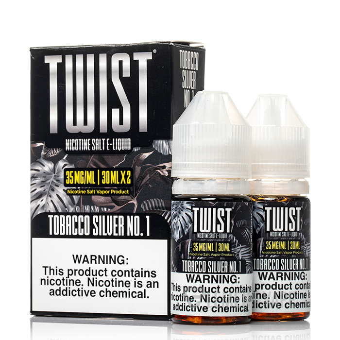 Tobacco Silver No. 1 - Twist Salts - 60mL