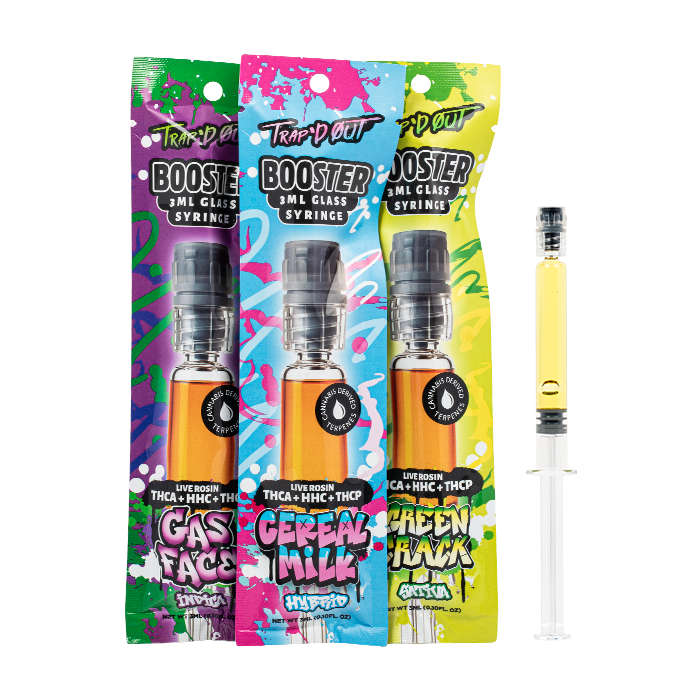 Trap'd Out Booster Live Rosin Syringe 3mL