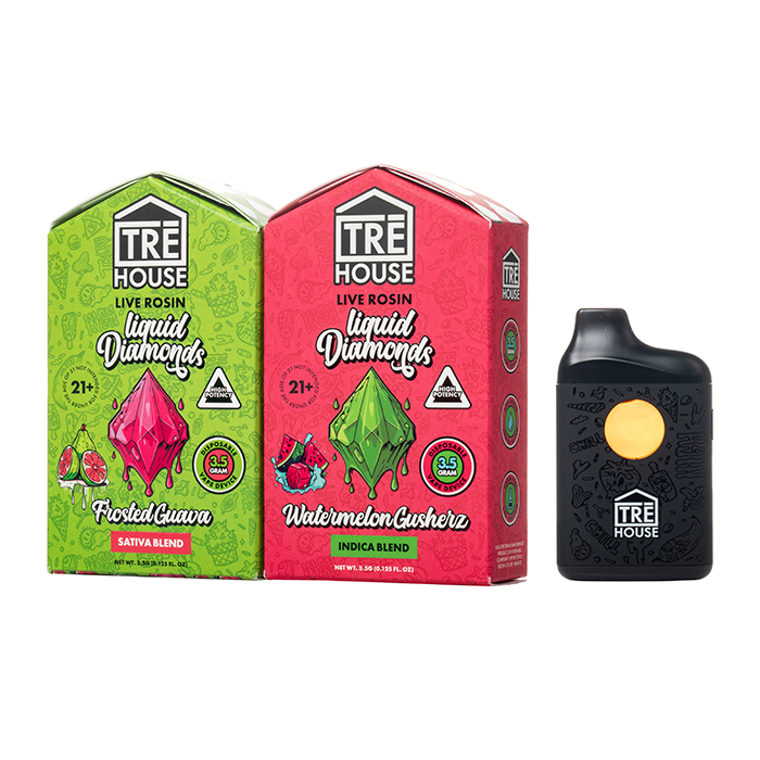Tre House Liquid Diamonds Live Rosin Disposable 3.5G