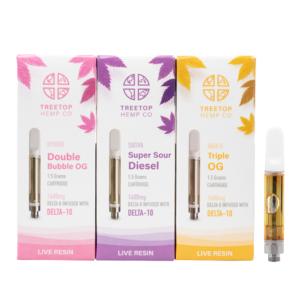 Treetop Delta-10 Live Resin Cartridge 1.4G