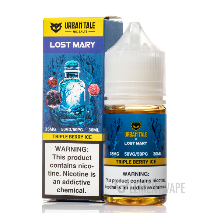 Triple Berry Ice - Urban Tale x Lost Mary Salts - 30mL