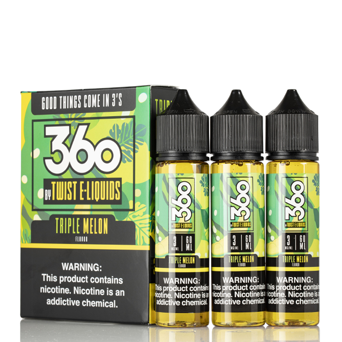 Triple Melon - Twist E-Liquids - 180mL