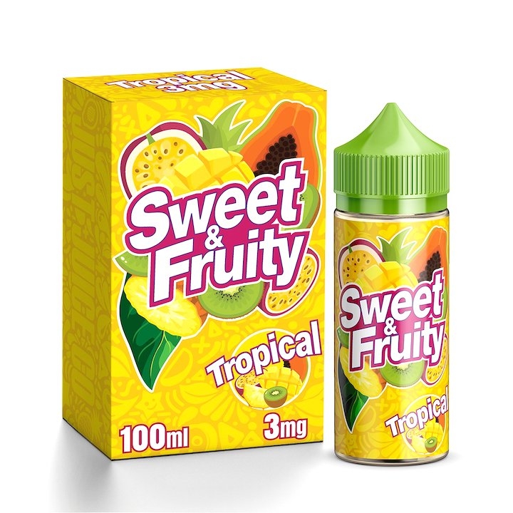 Tropical - Sweet & Fruity E-Liquid - 100mL