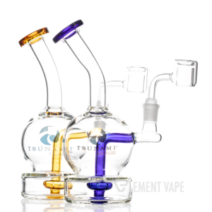 Tsunami Glass 7" Showerhead Concentrate Rig