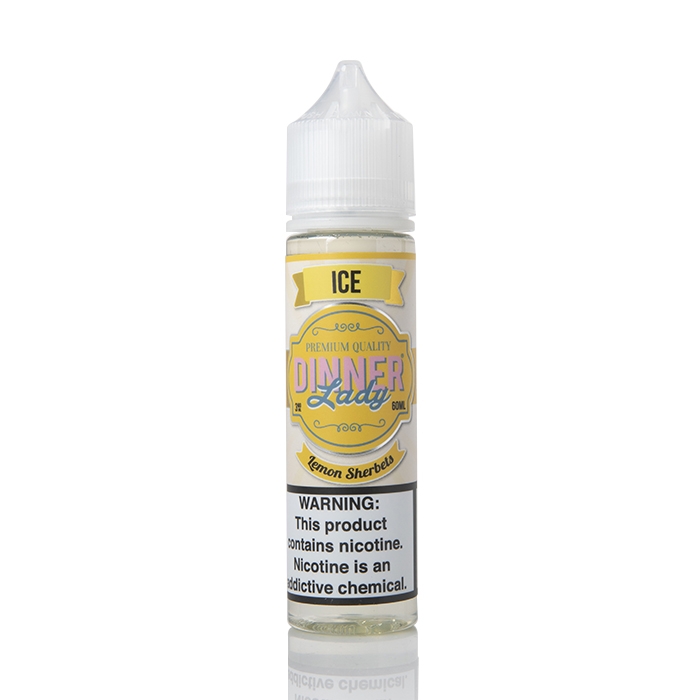 Tuck Shop - Lemon Sherbets ICE - Vape Dinner Lady E-Liquid - 60mL