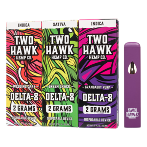 Two Hawk Extracts Delta-8 Disposable 2G