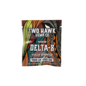 Two Hawk Extracts Delta-8 + CBG Warrior Gummies 500mg