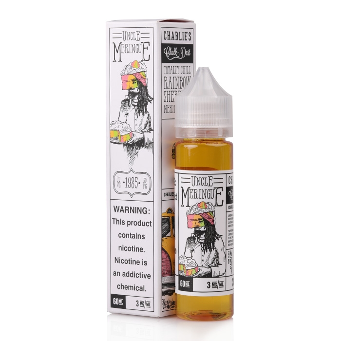 Uncle Meringue - Charlies Chalk Dust - 60mL