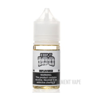 Unflavored - Keep It 100 Salts - 30mL