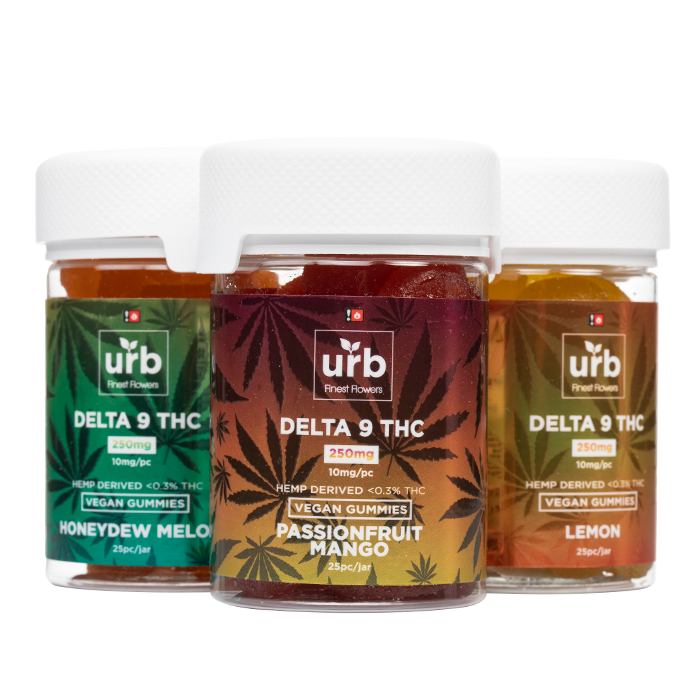 URB Delta-9 Gummies 250mg