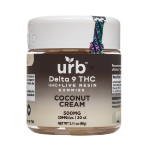 URB Delta-9 + HHC Live Resin Gummies 500mg