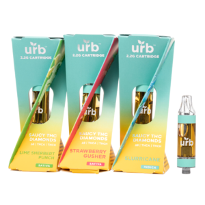 URB Vape-Cay London Saucy Diamonds Cartridge 2G