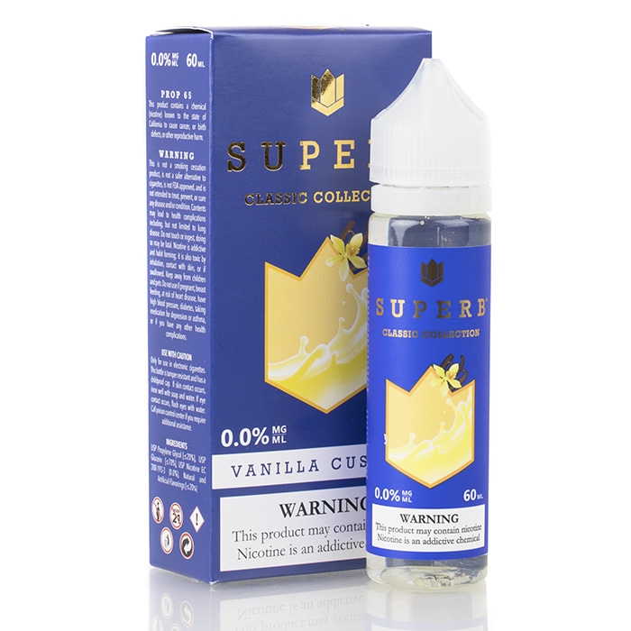 Vanilla Custard - Superb E-Liquids - 60mL