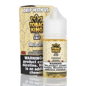 Vanilla Custard - Tobac King On Salt - 30mL