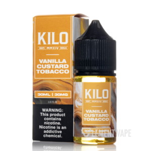 Vanilla Custard Tobacco - KILO SALTS - 30mL