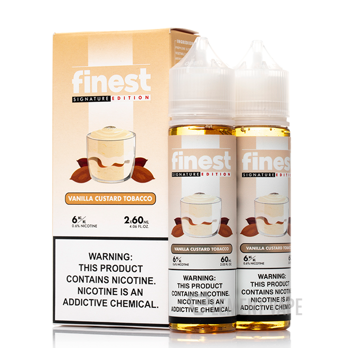 Vanilla Custard Tobacco - The Finest Signature Edition - 120mL