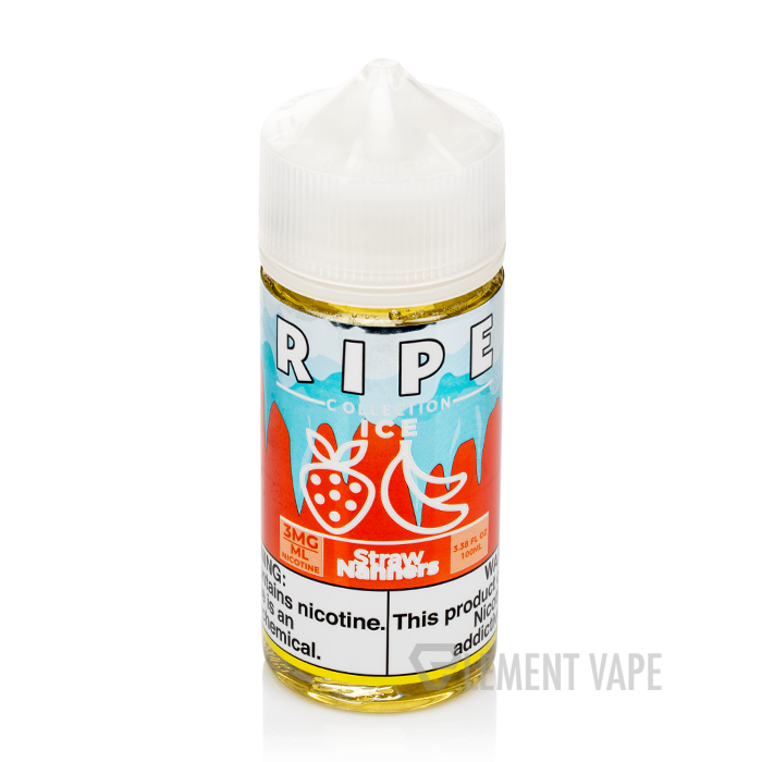 ICE Straw Nanner - Ripe Collection - Vape 100 - 100mL