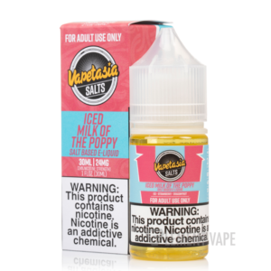 ICED Milk of the Poppy - Vapetasia SALTS - 30mL