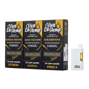 Viva La Hemp Live Resin Diamond Disposable 3.5G