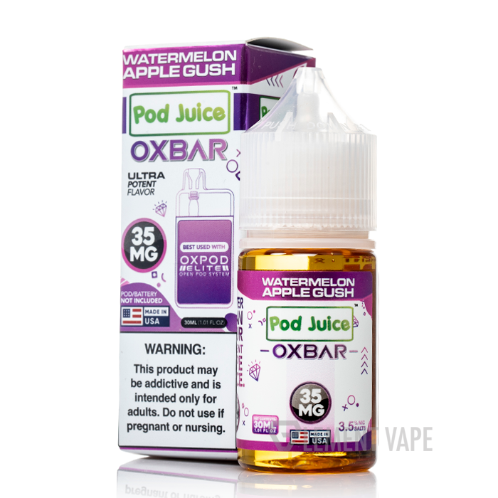 Watermelon Apple Gush - Pod Juice x OXBAR - 30mL
