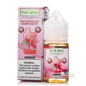 Watermelon Bubblegum - Pod Juice PJ5000 - 30mL