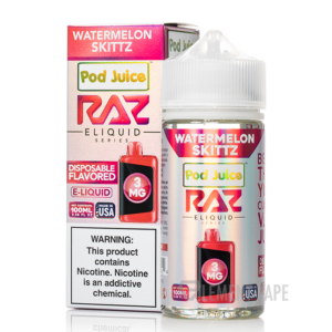 Watermelon Skittz - Pod Juice x RAZ E-Liquid - 100mL