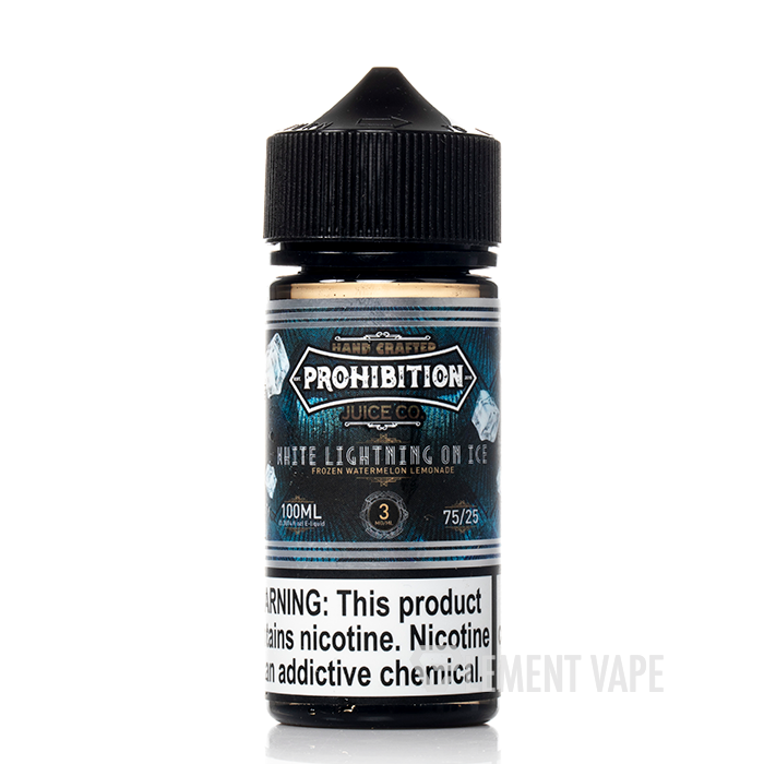 White Lightning on ICE - Prohibition Juice Co. - 100mL