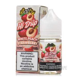 White Peach Strawberry - Hi-Drip Salts - 30mL