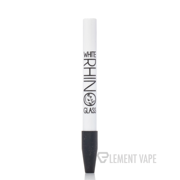 White Rhino Ceramic Dab Straw