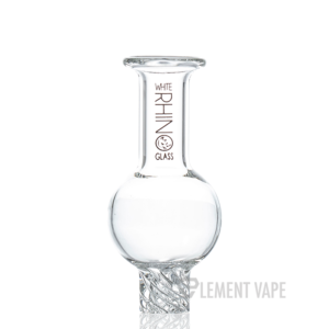 White Rhino Glass Spinner Carb Cap
