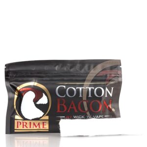 Wick 'n' Vape Organic Cotton Bacon PRIME