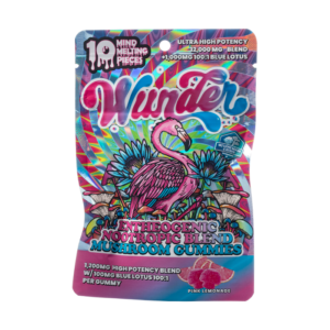Wunder High Potency Blue Lotus Gummies 12000mg