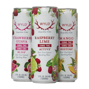 Wyld Hemp THC Sparkling Water 10mg