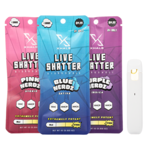 Xhale HHC Live Shatter Disposable 1G