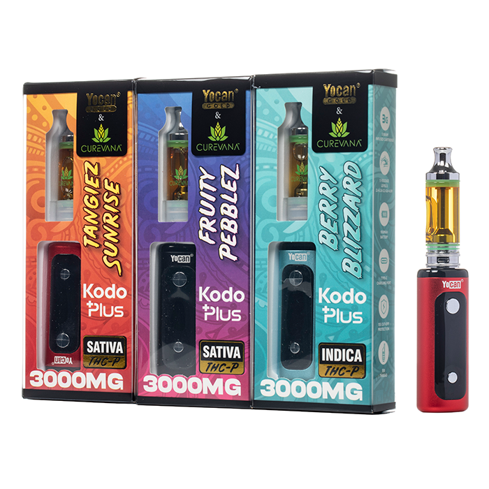 Yocan Gold x Curevana Kodo Plus THCP Infused Cartridge Kit 3G