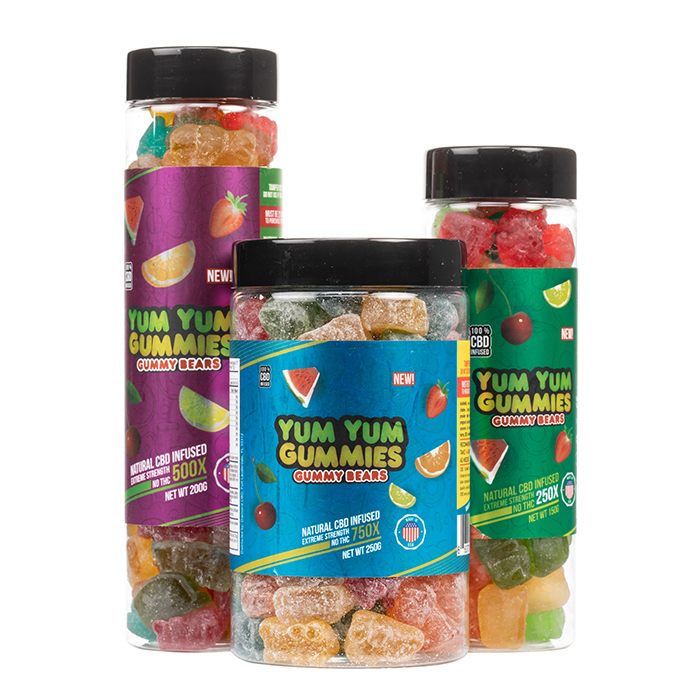 Yum Yum Gummies - CBD Infused Gummy Bears
