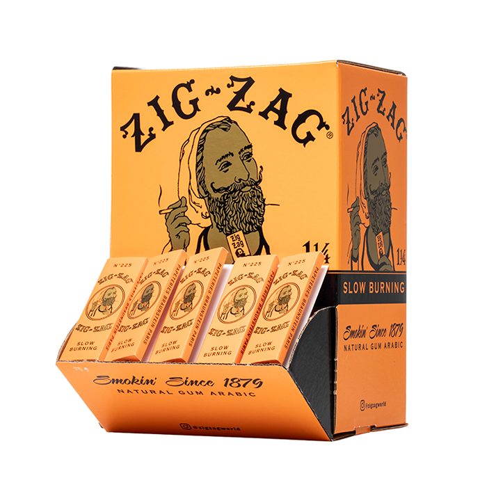 Zig Zag French Orange Rolling Papers - 1536ct Box