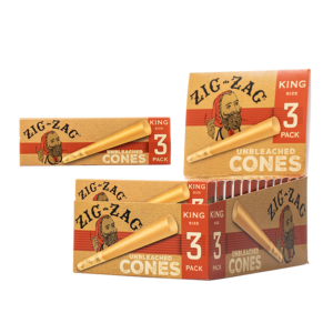 ZIG ZAG King Size Cones - 72ct Box