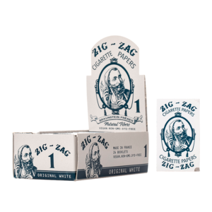 Zig Zag Vintage Single Wide Rolling Papers - 768ct Box