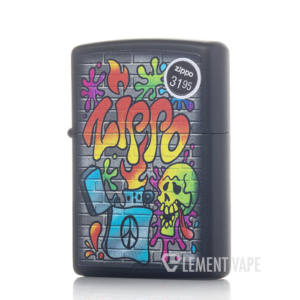 Zippo Black Street Art Lighter - 49605