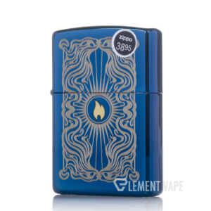 Zippo Fancy Flame Blue Lighter - 46424