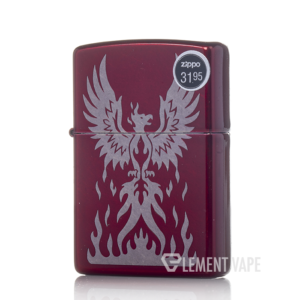 Zippo Phoenix Rising Design Red Lighter - 47140