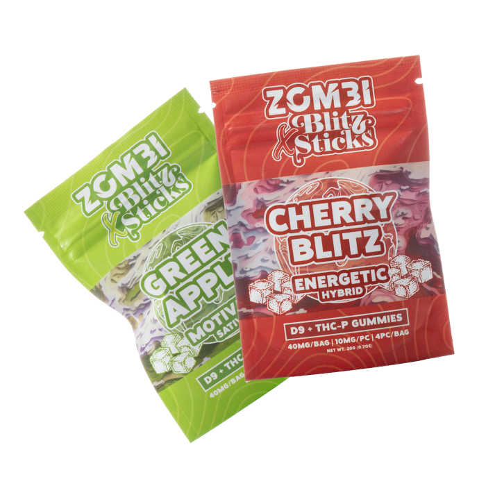 Zombi Blitz Sticks Gummies 40mg
