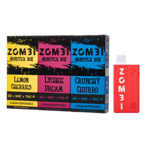 Zombi Monster Box D8 + HHC + THC-P Disposable 6G